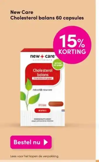 D.I.O. New Care Cholesterol balans 60 capsules aanbieding
