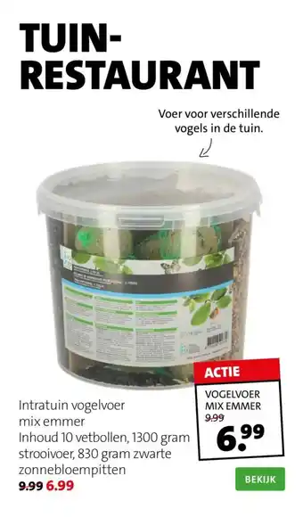 Intratuin Vogelvoer mix emmer aanbieding