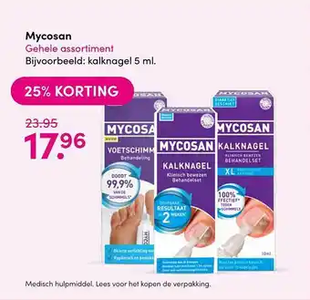 Drogisterij Visser Mycosan 25% korting 5 ml aanbieding