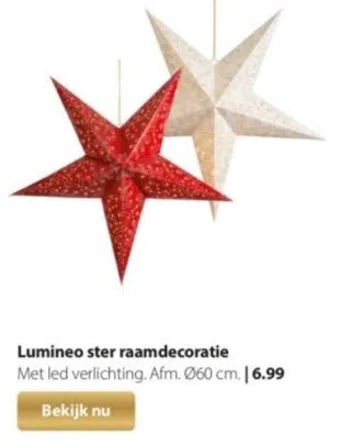 Quntis Inklapbare Kerststerren 118 LED Warm Witte, 58 cm Grote Ster Raamdecoratie met Batterij Timer Haak, IP44 Kerstverlichting voor Ramen, Kamers, Deuren en Muurglazen 1 stuks