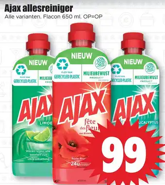 Dirk Ajax allesreiniger aanbieding