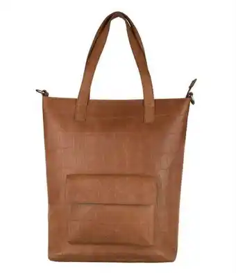 Koffershop.nl Cowboysbag shopper moola 13&apos&apos bruin aanbieding