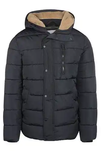 Otrium Mcgregor nylon hooded bomber black iris (navy) aanbieding