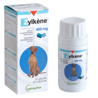 Zooplus 30 stuks (450 mg) - zylkene capsules voor honden > 30 kg aanbieding