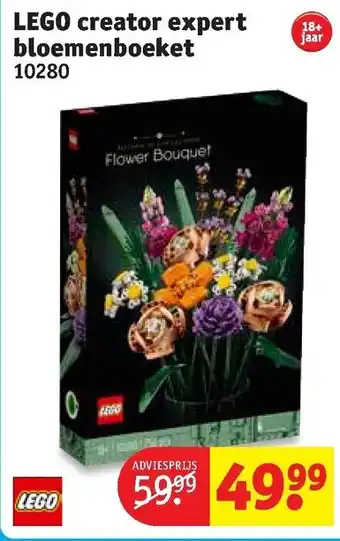 Kruidvat LEGO CREATOR Expert Bloemenboeket 10280 aanbieding