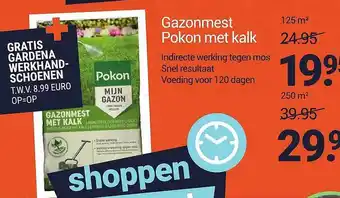 Inter Chalet Gazonmest Pokon met kalk aanbieding