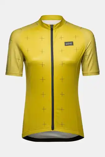 Bever Gore wear daily jersey fietsshirt dames geel aanbieding