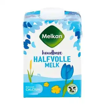 Coop Melkan houdbare halfvolle melk aanbieding