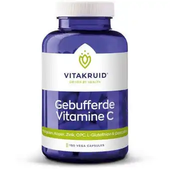 Vitamins Vitakruid gebufferde vitamine c 150 vegetarische capsule aanbieding