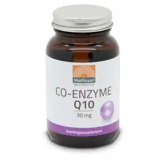 Vitamins Mattisson co enzyme q10 30mg 60 overig aanbieding