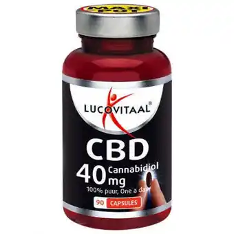 Vitamins Lucovitaal cbd cannabidiol 40mg 90 overig aanbieding