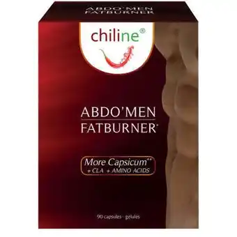 Vitamins Chiline fatburner abdo men 90 overig aanbieding