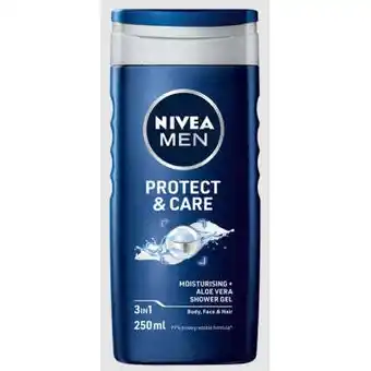 Vitamins Nivea men protect & care douchegel 250 vloeistof aanbieding