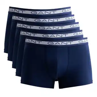 Plutosport Gant boxershorts heren (5-pack) aanbieding