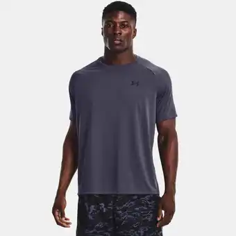 Under Armour Herenshirt under armour tech™ 2.0 met korte mouwen temperood staal / midnight marineblauw xxl aanbieding