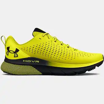 Under Armour Herenhardloopschoenen under armour hovr™ turbulence geel ray / zwart / zwart 42.5 aanbieding