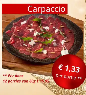 Beimer Carpaccio aanbieding