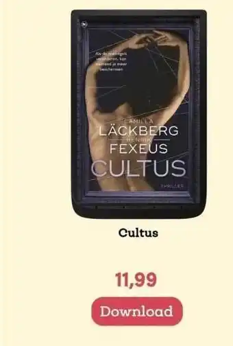 BookSpot Cultus - camilla läckberg & henrik fexeus aanbieding