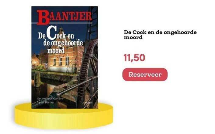 De cock en de ongehoorde moord - baantjer aanbieding bij BookSpot