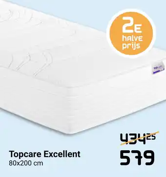 Beddenreus Topcare Excellent 80x200 cm aanbieding