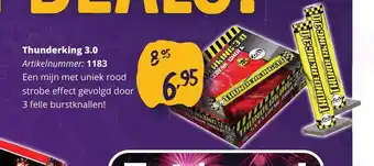 Vuurwerk Naarden Thunderking 3.0 aanbieding