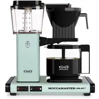 EP Moccamaster kbg select pastel green koffiezetap... aanbieding