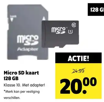 Plentyparts Micro sd kaart 128 gb aanbieding