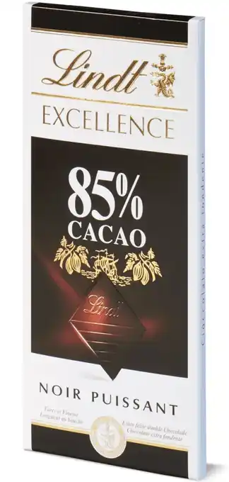 Picnic Lindt  excellence puur 85% cacao aanbieding