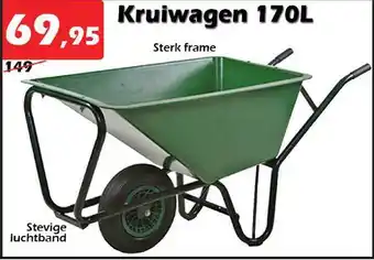 iTEK Kruiwagen 170 L aanbieding