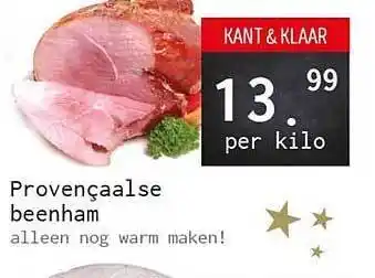 Naanhof Provençaalse beenham aanbieding