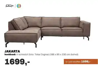 Trendhopper Jakarta Hoekbank 286 X 85 X 230 Cm aanbieding