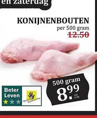 MCD Supermarkt Konijnenbouten aanbieding