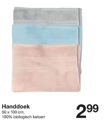 Zeeman Handdoek 50x100 cm aanbieding