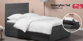 Beddenreus Opbergbox Ted 140x200cm aanbieding