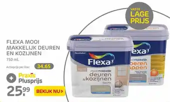 Praxis Flexa mooi makkelijk deuren en kozijnen aanbieding