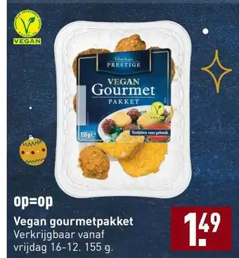 ALDI Op=op vegan gourmetpakket aanbieding