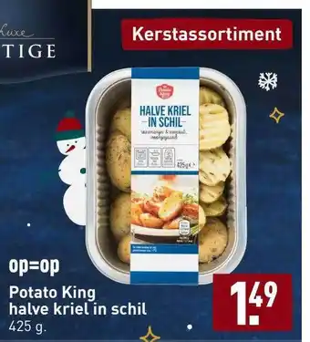 ALDI Op=op potato king halve kriel in schil aanbieding