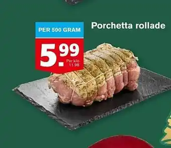 Hoogvliet Porchetta rollade aanbieding