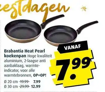 Boni Brabantia heat pearl koekenpan aanbieding