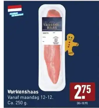 ALDI Varkenshaas aanbieding