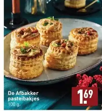 ALDI De afbakker pasteibakjes aanbieding