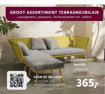 HANOS Loungeset maudi aanbieding