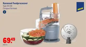 Makro Kenwood foodprocessor type 22.130 aanbieding