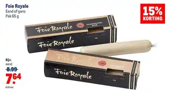 Makro Foie royale eend of gans pak aanbieding