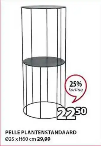 Jysk Pelle plantenstandaard aanbieding