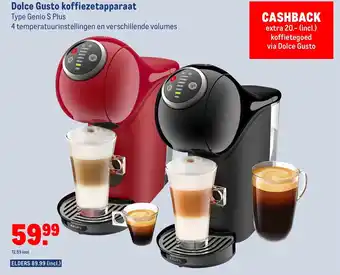 Makro Dolce Gusto koffiezetapparaat aanbieding