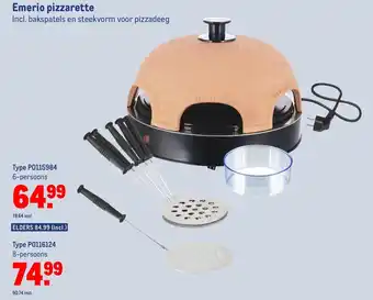 Makro Emerio pizzarette aanbieding