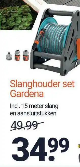 Inter Chalet Slanghouder set gardena aanbieding