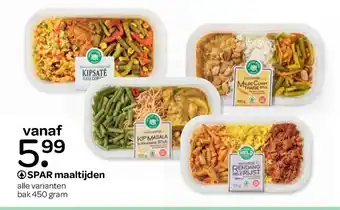 Spar Spar maaltijden 450g aanbieding