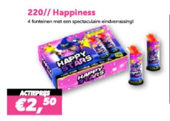 Meester Vuurwerk 220 Happiness aanbieding